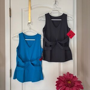 Vintage Tension Canada Yoga Tank Tops S Bundle NWT & EUC Shelf Bra